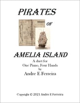 Pirates of Amelia Island piano sheet music cover